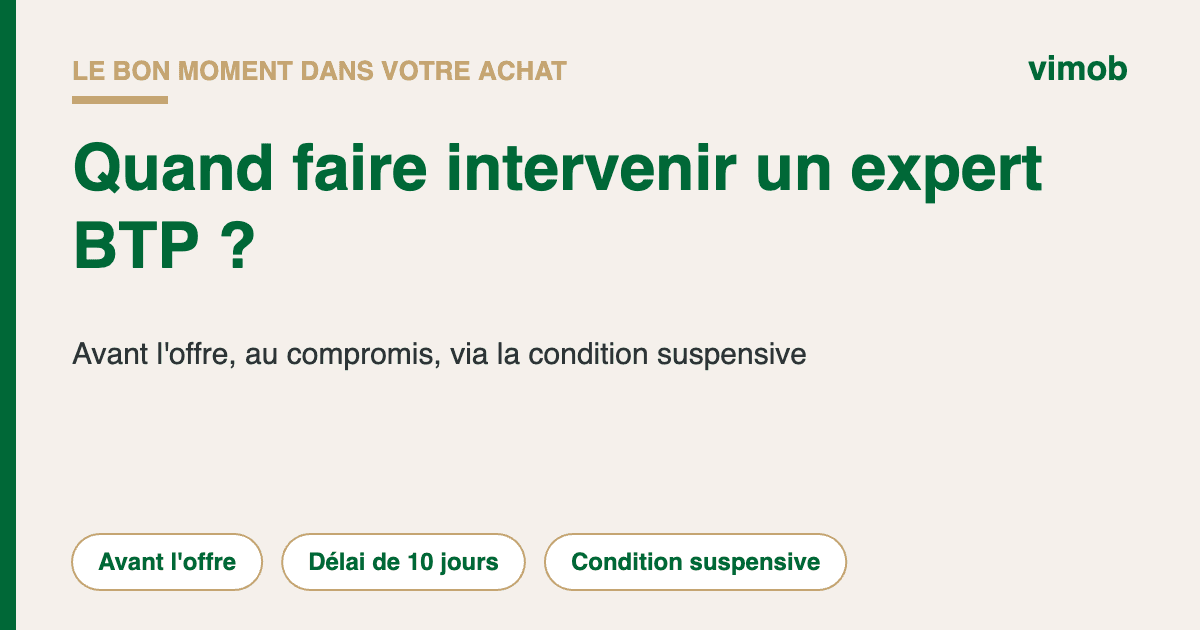 Accompagnement expert BTP : quand le faire intervenir ?