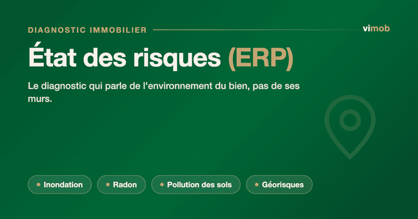 Diagnostic immobilier : l'état des risques (ERP) expliqué